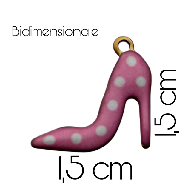 Charm décolleté pois 