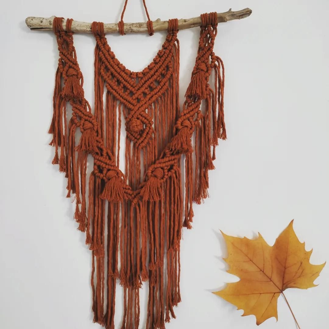 Tenture Murale en macramé - 37cm