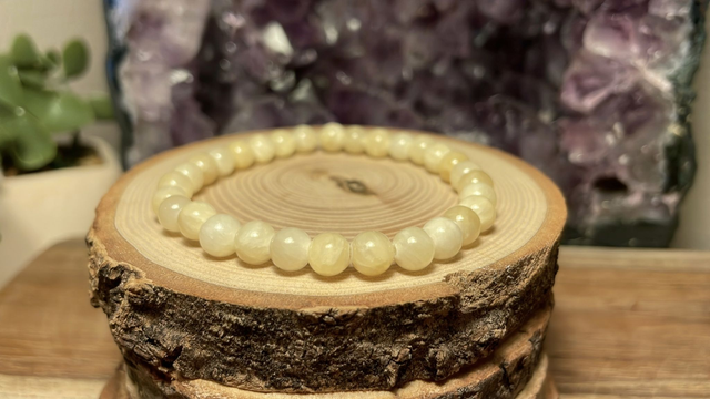 Bracelet CALCITE JAUNE 6mm