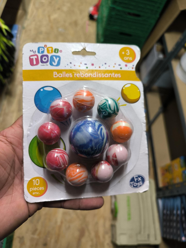 PACK BALLE REBONDISSANTE X10