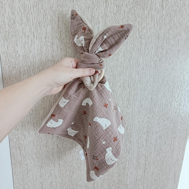 Doudou 3 en 1  ourson 