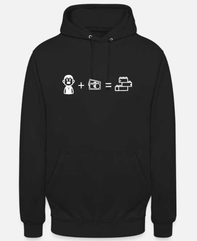 Rechnung - Organic Hoodie Herren