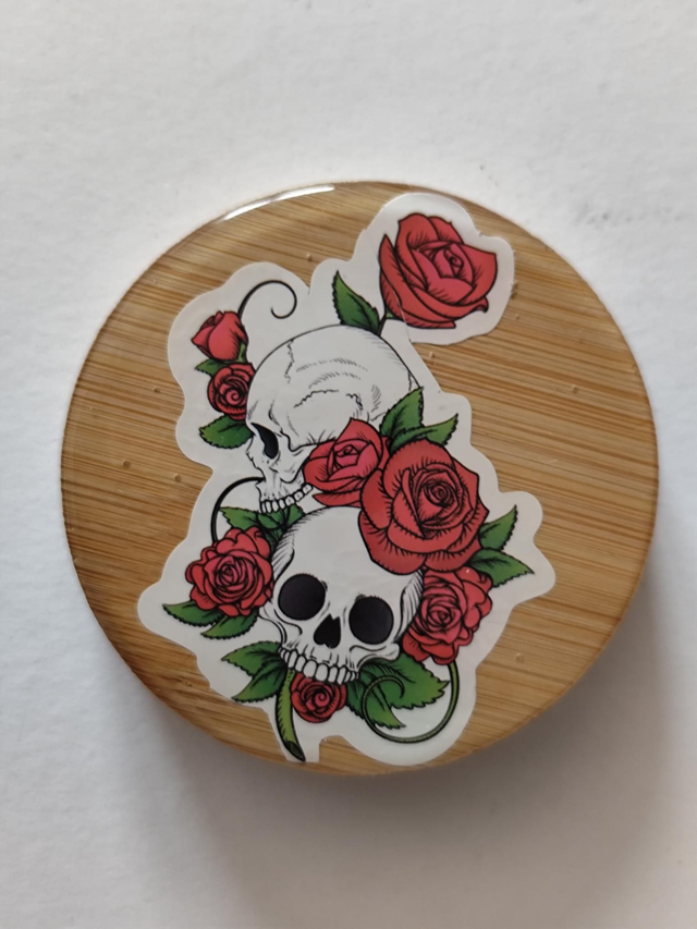 Décapsuleur magnétique frigo Tête de mort 