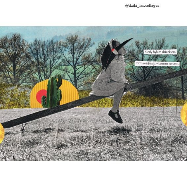 Kiedy byłam dzieckiem - pocztówka 15x21 cm   (1)