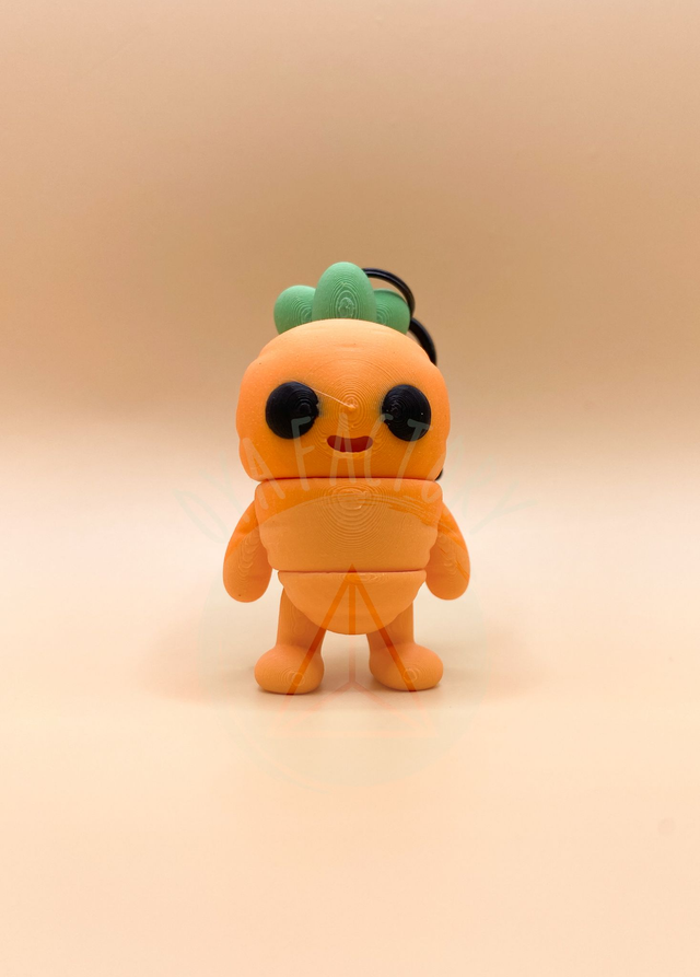 Porte-clés mini Carotte articulée