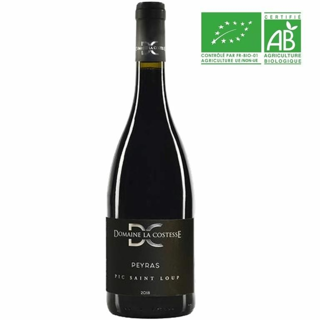 AOP PIC ST LOUP - PEYRAS - DOMAINE LA COSTESSE RGE BIO 0.75 L 2023