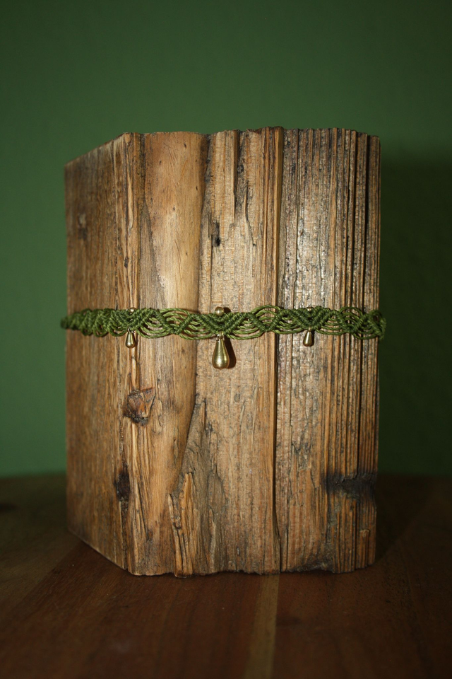 Traumhafter Makramee-Choker im Boho Style