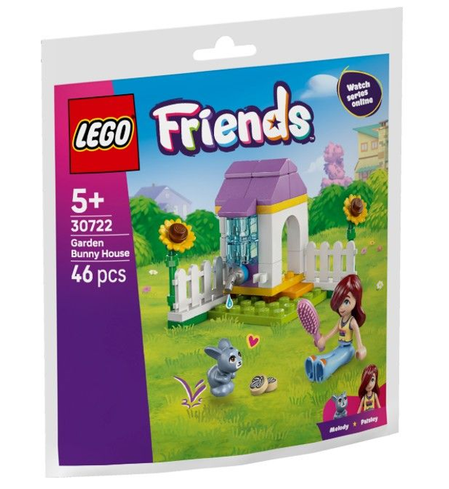 LEGO 30722 Friends Garten mit Hasenstall 