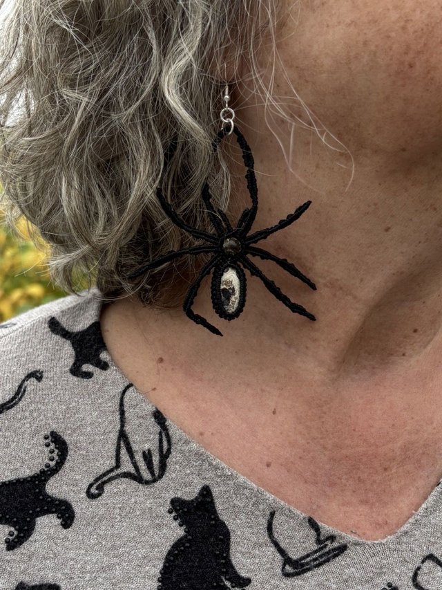 Boucles d&#039;oreille Araignée 