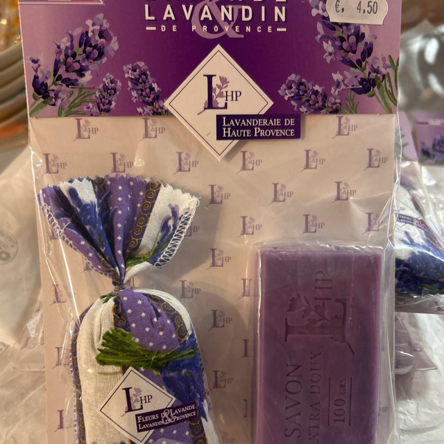 Sachet lavande et savon 