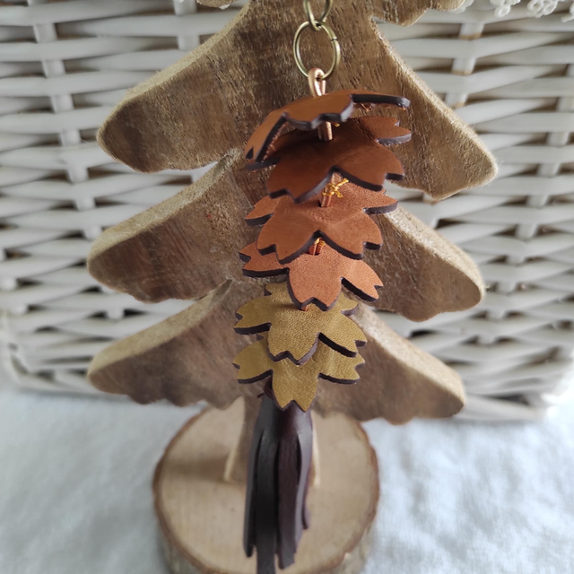 Gri-gri de sac en cuir 