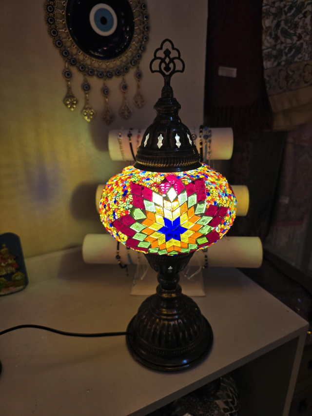 Large Mosaic Table Lamp