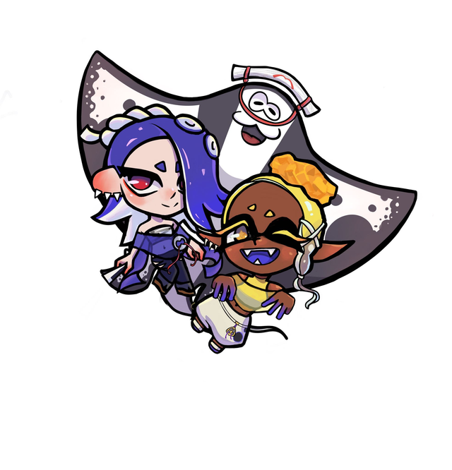 Splatoon Deep Cut Sticker 