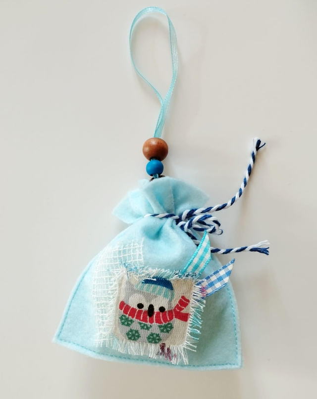 Décoration de Noël Feutrine - Mini hotte