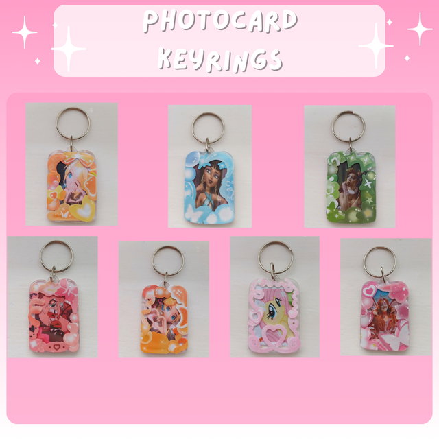 Photocard Keyrings