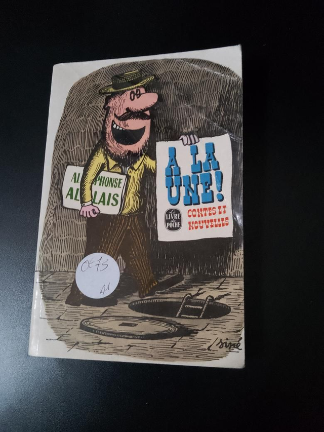 A la une ! Contes et nouvelles, Alphonse Allais