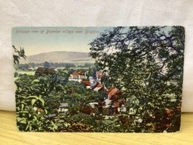 Birdseye view of Bramber Village Near Brighton, Sussex, The Brighton Palace Series.  Our Ref No. R167 £2.85
