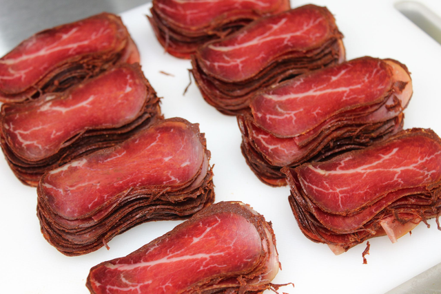 100g wholesale sliced pastirma