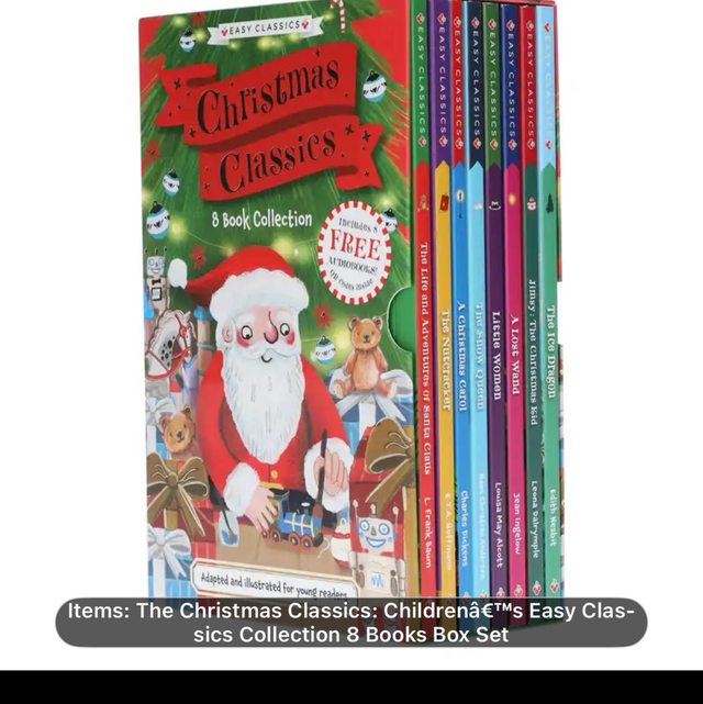 Christmas Classics 8 book set