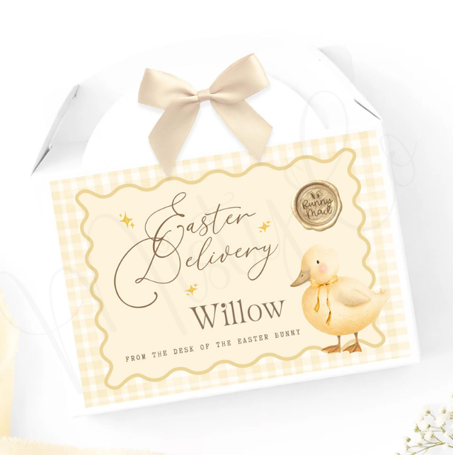 Little Duckling Easter Treat Box