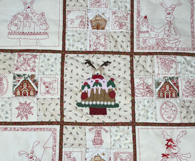 Rudolph’s Christmas Snacks Kerstquilt