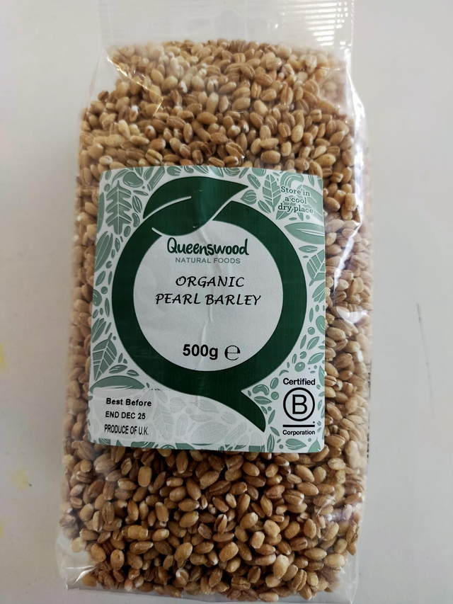 Organic Pearl Barley 500g 50381