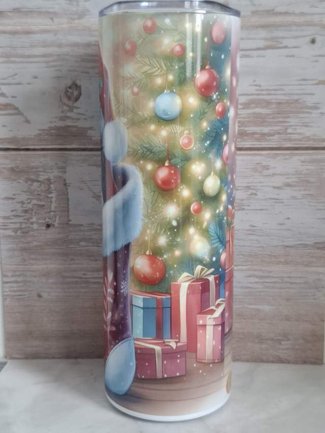 Gourde Canette berger australien de noel