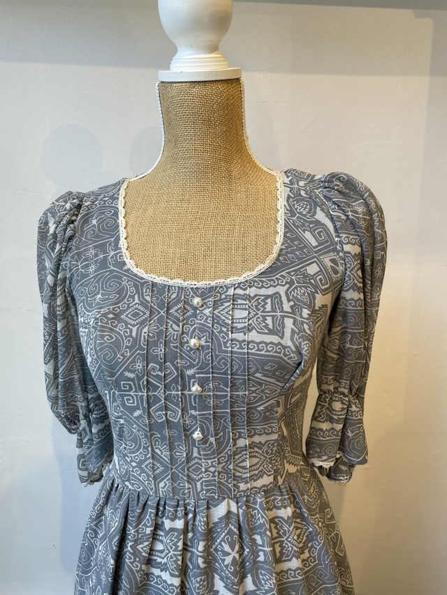 Vintage 70s Bernshaw Prairie dress