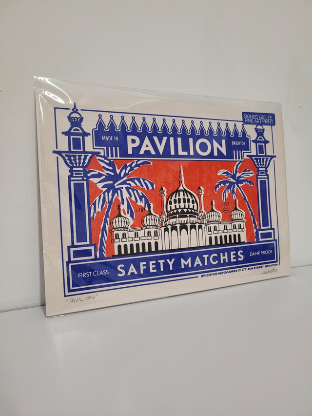 MASHBOX Pavilion Signed Giclée A4 Print - JP-131