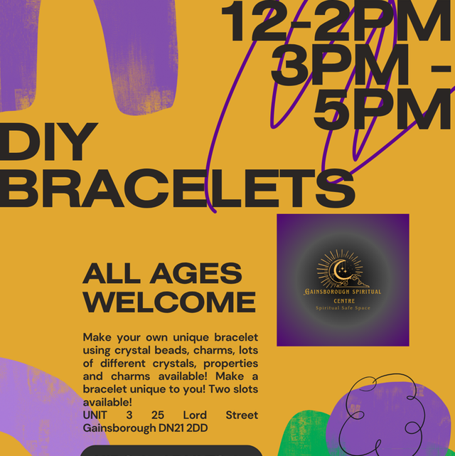 Bracelet making 2nd August  12-2