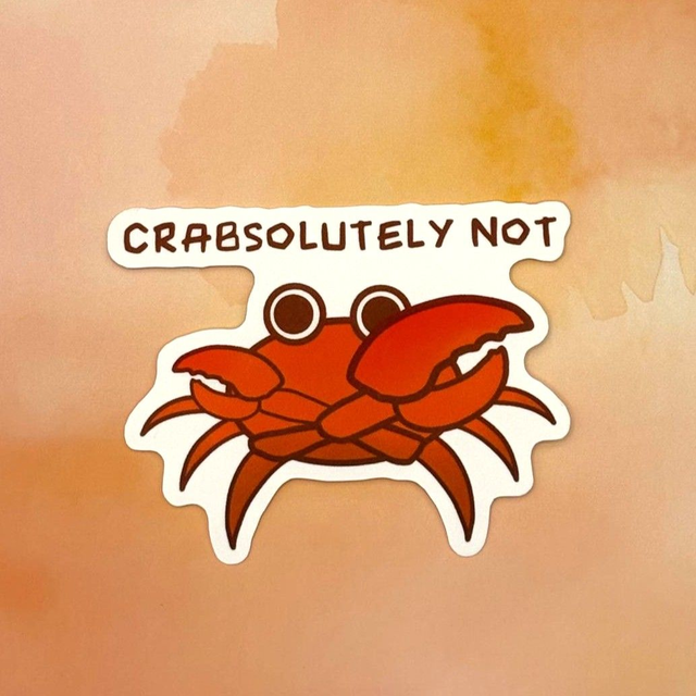 Crabsolutely not