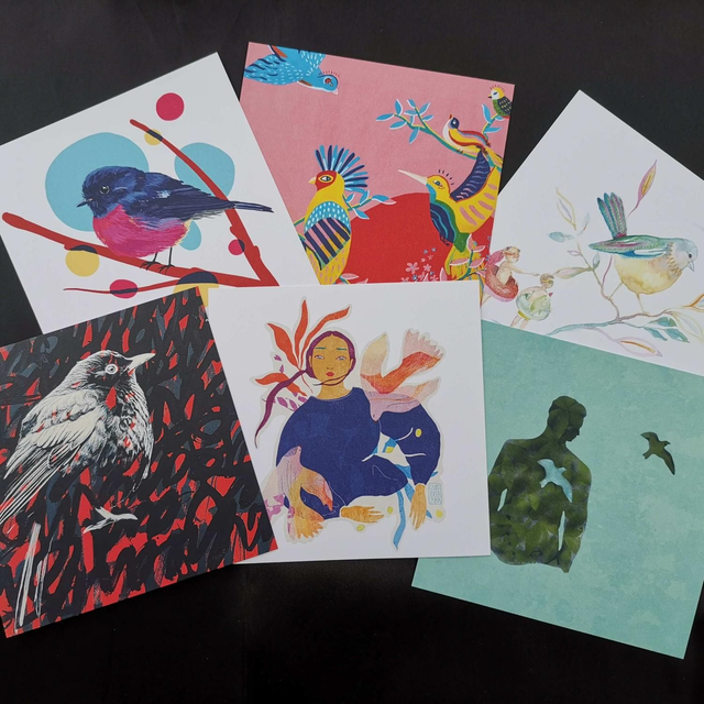 Série L'Art donne des ailes [édition classique] de 6 cartes