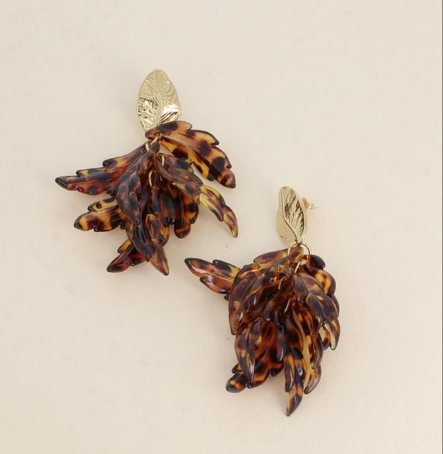 Boucles d'oreilles Matcha