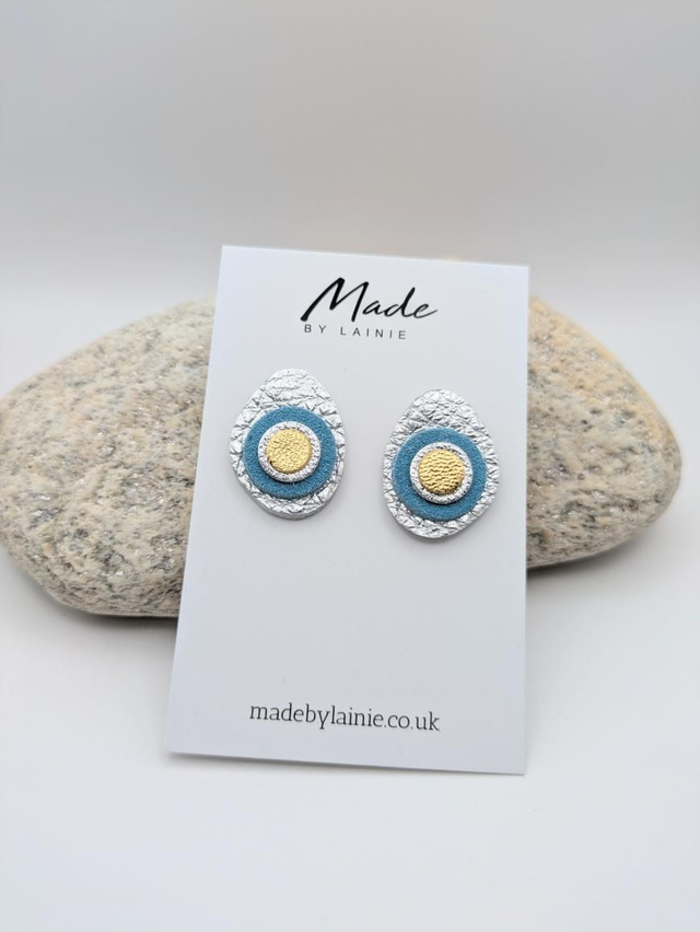 Pebble Stud Earrings (2)