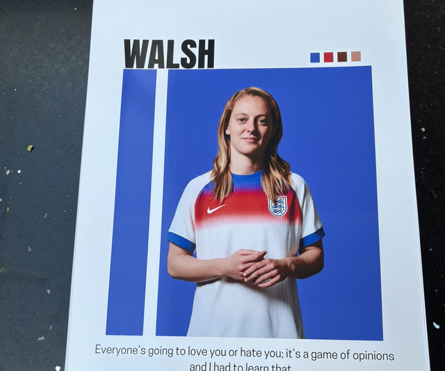 Keira Walsh A4 Poster