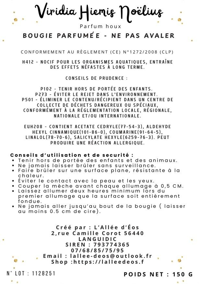 Coffret Noelius - 4 bougies