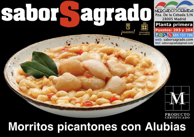 Morritos picantones. con Alubias