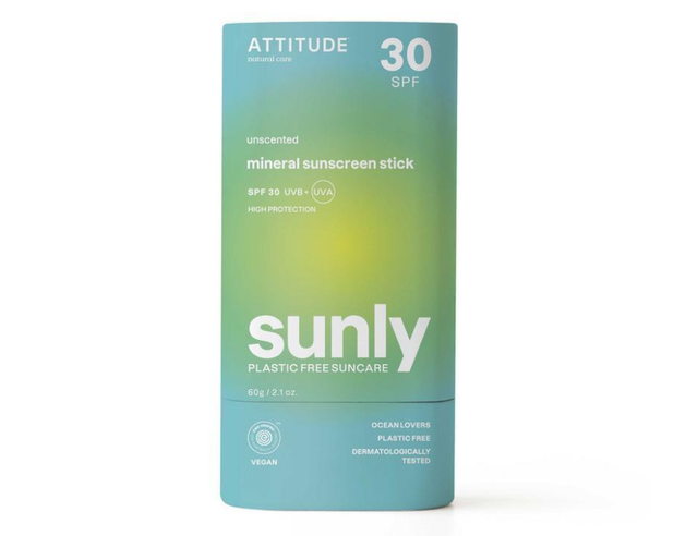[Attitude] Zonnebrandstick - SPF30 - Parfumvrij - 60g
