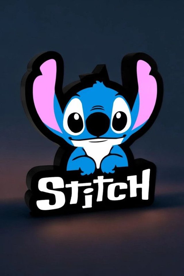 Lampe LED Stitch – Le plus mignon des extraterrestres débarque chez toi !