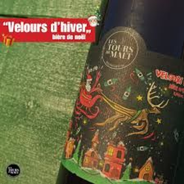 Bière de Noël 33cl Tours du Malt