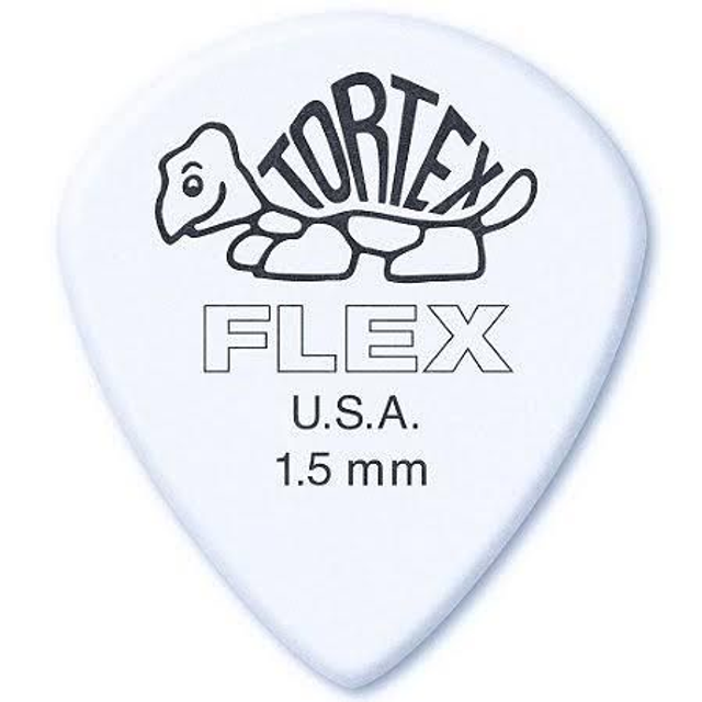 915 - Palheta Tortex Flex 1.5mm Dunlop