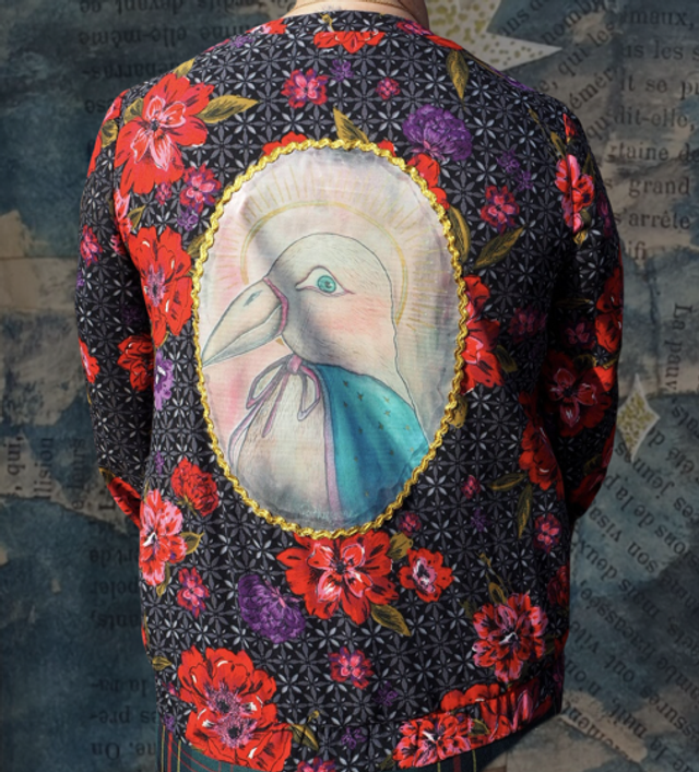 Veste d’été fleurie