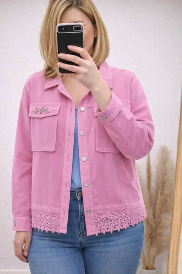 Veste Jadou rose