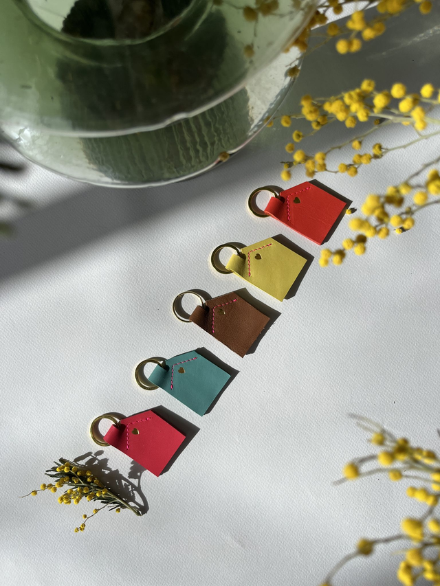 Porte-clés MAISON DU BONHEUR