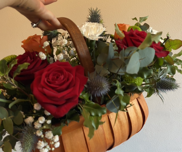 Floral Classic Basket 