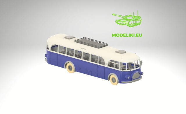 Autobus Bałtyk w skali: 1:43