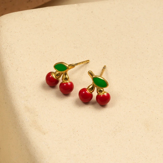 Boucles d'oreilles Cherry