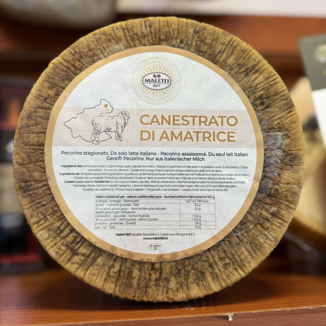 Canestrato di Amatrice 