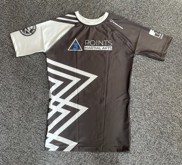 Rash Guard - White Belt - Short Sleeve