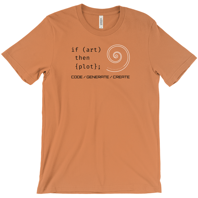 If (Art) Then {Plot} T-Shirt